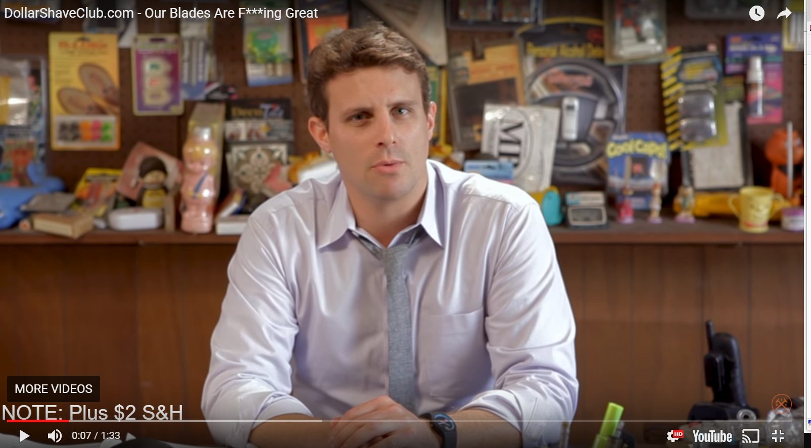 Dollar Shave Club Video